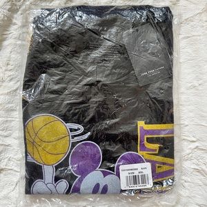 Priced to sell!!! Disney Mickey Mouse Lakers Tshirt. NWT size XXL